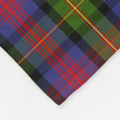 Scottish Clan MacLennan Tartan Kariert Fleecedecke (Ecke)
