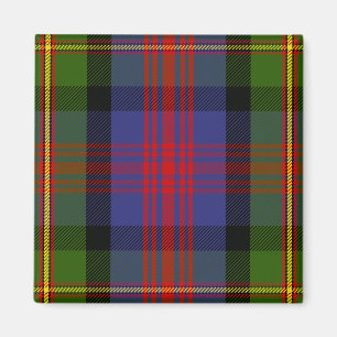 Scottish Clan MacLennan Tartan Kariert Magnet