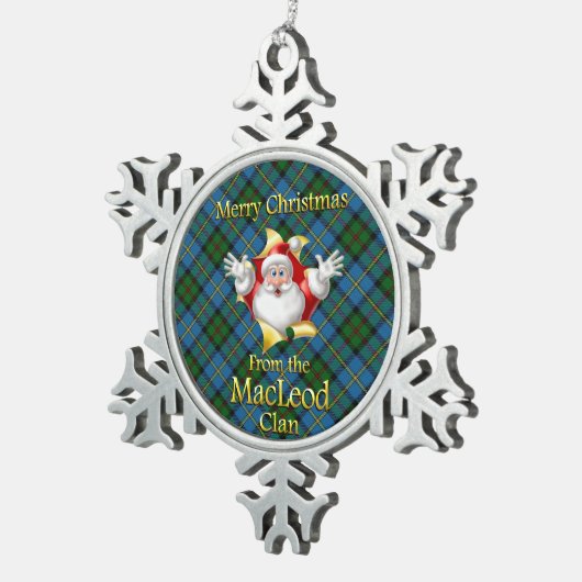 Scottish Clan MacLeod Christmas Ornament (Rechts)