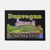 Scottish Clan MacLeod Dunvegan Castle Fußmatte (Vorderseite)
