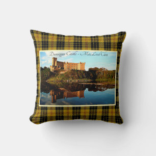 Scottish Clan MacLeod Dunvegan Castle Throw Pillow Kissen