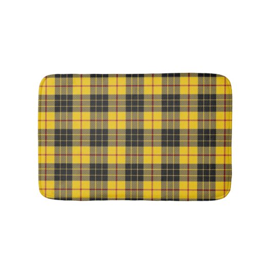 Scottish Clan MacLeod Tartan Kariert Badematte (Vorderseite)