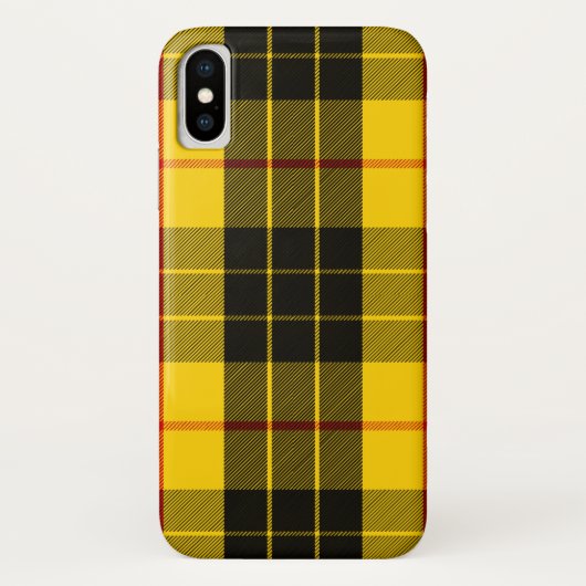 Scottish Clan MacLeod Tartan Kariert Case-Mate iPhone Hülle (Rückseite)