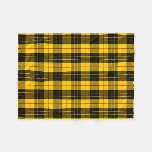 Scottish Clan MacLeod Tartan Kariert Fleecedecke (Vorderseite (Horizontal))