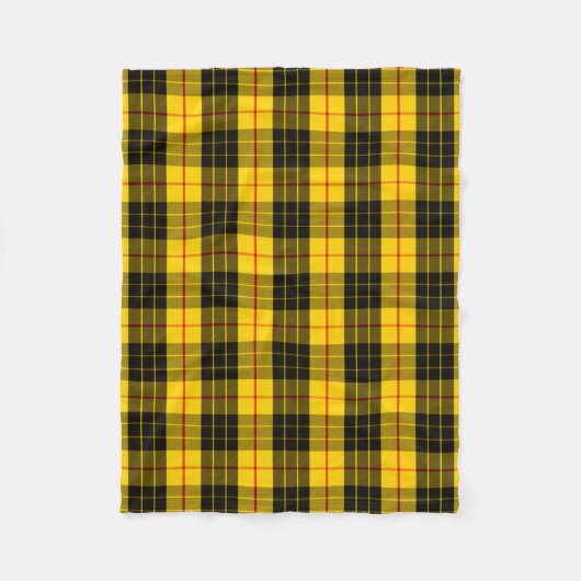Scottish Clan MacLeod Tartan Kariert Fleecedecke (Vorderseite)