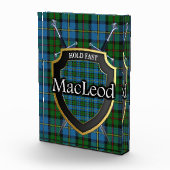 Scottish Clan MacLeod von Harris Tartan Fotoblock (Rechts)