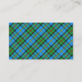 Scottish Clan MacLeod von Harris Tartan Kariert Visitenkarte (Rückseite)