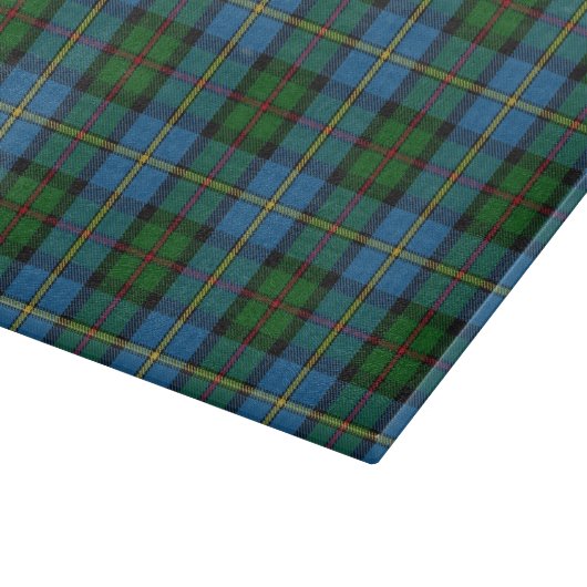 Scottish Clan MacLeod von Harris Tartan Schneidebrett (Ecke)