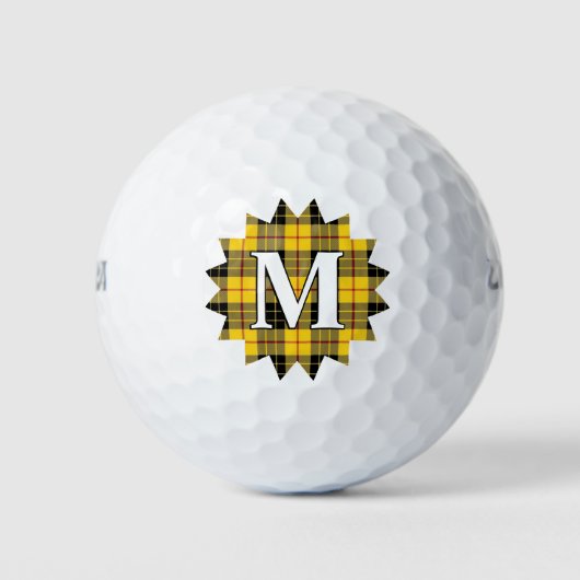Scottish Clan MacLeod von Lewis Tartan Kariert Bur Golfball (Vorderseite)