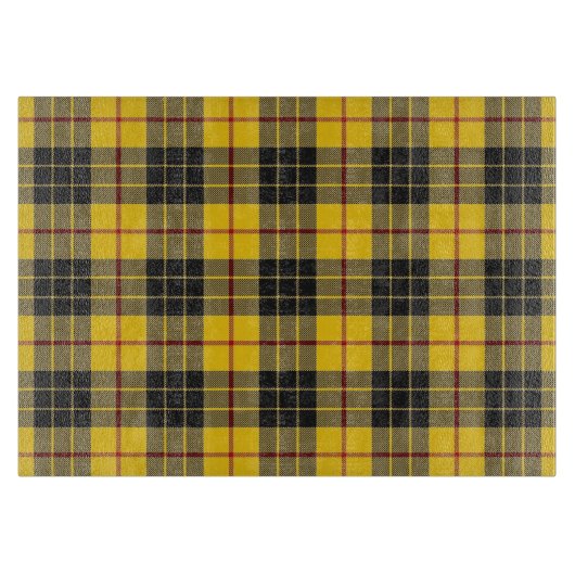 Scottish Clan MacLeod von Lewis Tartan Schneidebrett (Vorderseite)