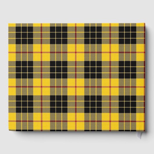 Scottish Clan MacLeod von Lewis Tartan Wedding Gästebuch (Rückseite)