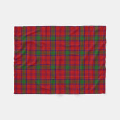 Scottish Clan MacLintock Tartan Kariert Fleecedecke (Vorderseite (Horizontal))