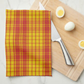 Scottish Clan MacMillan Tartan Kariert Geschirrtuch (Viertel Falte)