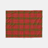 Scottish Clan MacNab Tartan Kariert Fleecedecke (Vorderseite (Horizontal))