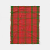 Scottish Clan MacNab Tartan Kariert Fleecedecke (Vorderseite)