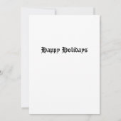 Scottish Clan MacNab Weihnachtskarte (Rückseite)