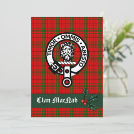 Scottish Clan MacNab Weihnachtskarte