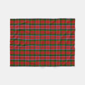 Scottish Clan MacNaughton Tartan Kariert Fleecedecke (Vorderseite (Horizontal))