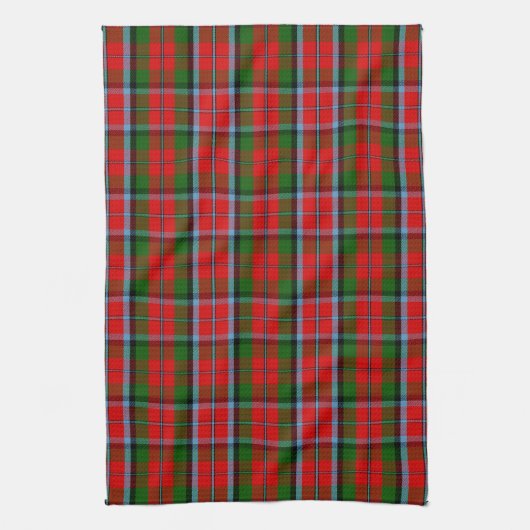 Scottish Clan MacNaughton Tartan Kariert Geschirrtuch (Vertikal)