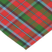 Scottish Clan MacNaughton Tartan Kariert Großer Tischläufer (Ecke)