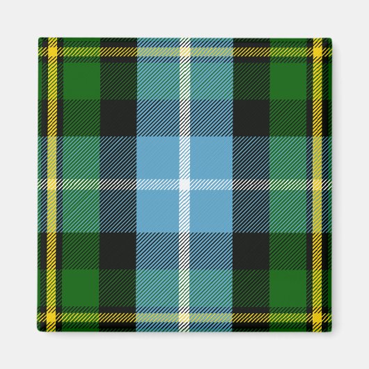 Scottish Clan MacNeil Tartan Kariert Magnet (Vorne)