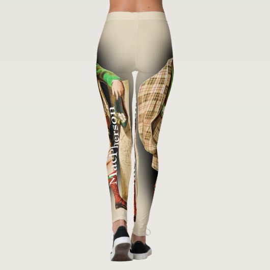 Scottish Clan MacPherson By R. R. McIan Leggings (Rückseite)