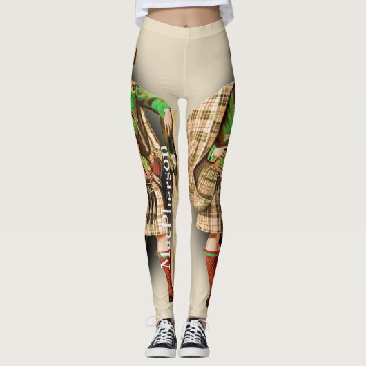 Scottish Clan MacPherson By R. R. McIan Leggings (Vorderseite)