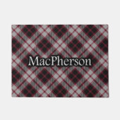 Scottish Clan MacPherson Tartan Fußmatte (Vorderseite)