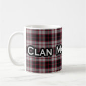 Scottish Clan MacPherson Tartan Kaffeetasse (Links)