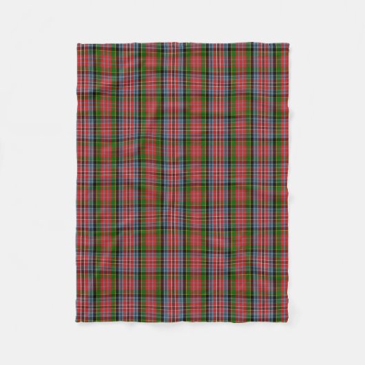 Scottish Clan MacPherson Tartan Kariert Fleecedecke (Vorderseite)