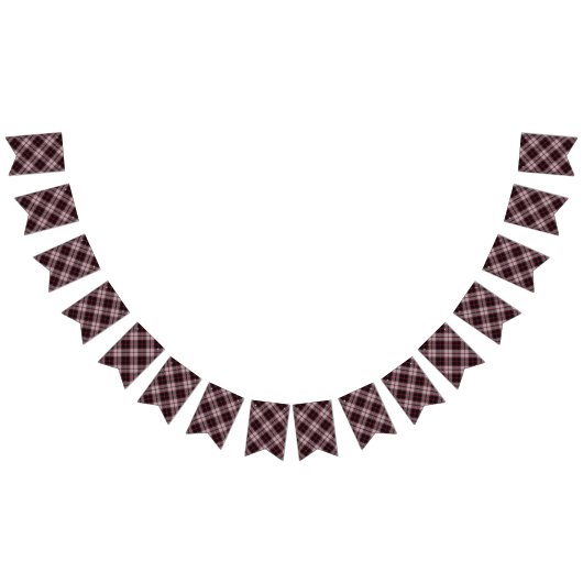 Scottish Clan MacPherson Tartan Wimpelkette (Alle)