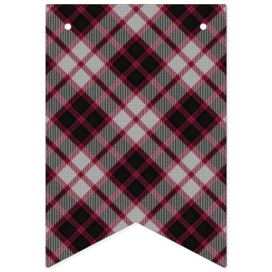 Scottish Clan MacPherson Tartan Wimpelkette (Zweite Fahne)