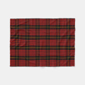 Scottish Clan MacQueen Tartan Kariert Fleecedecke (Vorderseite (Horizontal))