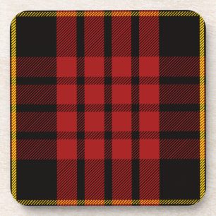 Scottish Clan MacQueen Tartan Kariert Getränkeuntersetzer