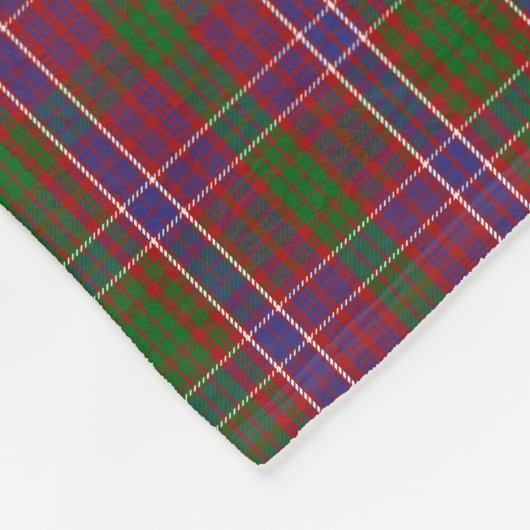 Scottish Clan MacRae Tartan Kariert Fleecedecke (Ecke)