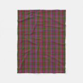 Scottish Clan MacRae Tartan Kariert Fleecedecke (Vorderseite)