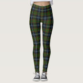 Scottish Clan MacRae Tartan Leggings (Vorderseite)