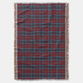 Scottish Clan MacTavish Tartan Decke (Vorderseite Vertikal)