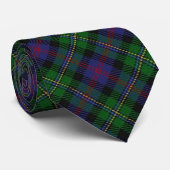 Scottish Clan Malcolm Letter M Monogram Tartan Krawatte (Gerollt)