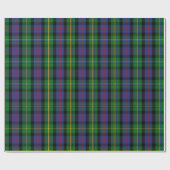 Scottish Clan Malcolm Tartan Kariert Geschenkpapier (Flach)