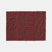 Scottish Clan Marjoribanks Classic Tartan Fleecedecke (Vorderseite (Horizontal))