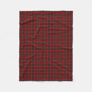 Scottish Clan Marjoribanks Classic Tartan Fleecedecke