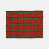 Scottish Clan Maxwell Tartan Kariert Fleecedecke (Vorderseite (Horizontal))