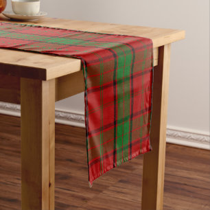 Scottish Clan Maxwell Tartan Kariert Großer Tischläufer