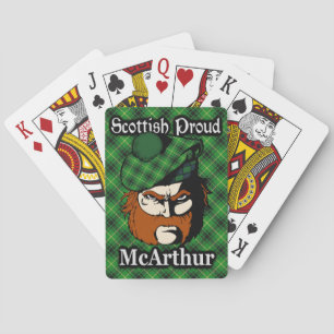 Scottish Clan McArthur Tartan Deck Spielkarten