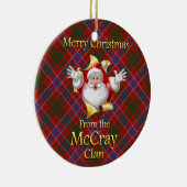 Scottish Clan McCray Christmas Ornament (Rechts)
