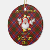 Scottish Clan McCray Christmas Ornament (Links)