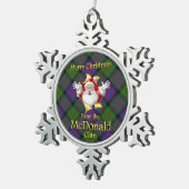 Scottish Clan McDonald Christmas Ornament (Rechts)