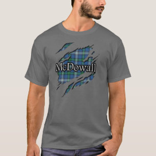 Scottish Clan McDowall MacDowall Tartan Spirit T-Shirt