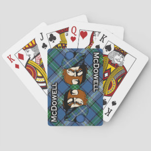 Scottish Clan McDowell Tartan Deck Spielkarten